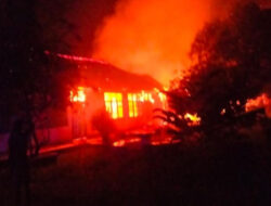 Rumah Kapolda Papua Terbakar Akibat Arus Pendek Listrik