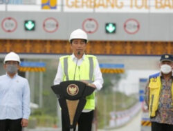 Jokowi: Tol Pekanbaru-Bangkinang, Dulu 2 Jam dan Kini Hanya 23 Menit