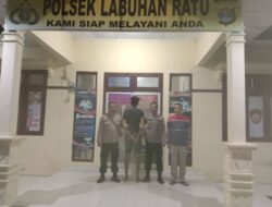 Seorang Pria di Lampung Timur Ditangkap Polisi Saat Akan Memperkosa Istri Orang