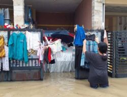 Banjir di Perumahan Puri Nirwana Residence Bekasi