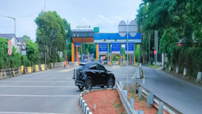 Depan Gerbang Tol Karawaci, U-Turn Tol Jakarta-Tangerang Ditutup pada 18 Februari 2023