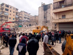 Lebih dari 1.700 Orang Korban Gempa di Turki-Suriah