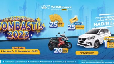 WOM Finance Gelar WOMBASTIS 2023 Dengan Grand Prize 1 Unit Mobil Hybrid
