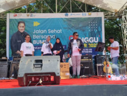 Brantas Abipraya Adakan Jalan Sehat HUT Kementerian BUMN Serentak di Bantaeng dan Makassar