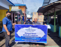 Sambut Idul Fitri 1444 H Sambu Group Kembali Berbagi Biskuit Lebaran