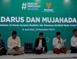 Peringati Nuzulul Qur’an, BAZNAS Gelar Khataman Alqur`an Bersama Wartawan