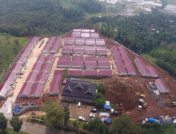 Brantas Abipraya Kebut Huntap Cianjur, Siap Dihuni Sebelum Lebaran