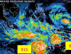 Dua Bibit Siklon Tropis Kepung Utara Indonesia, Waspada Hujan Lebat hingga Gelombang Tinggi