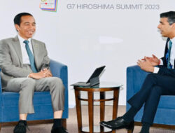 Ini yang Dibahas Jokowi saat Bertemu PM Inggris