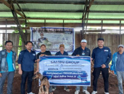 Iduladha, Sambu Group Serahkan Hewan Kurban untuk Masyarakat