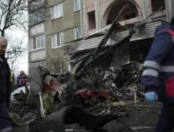 Kecelakaan Helikopter Mendagri Mengguncang Ukraina: Kepala Layanan Darurat Dipecat