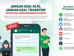 Jangan Asal Transfer! Pegadaian Himbau Masyarakat Untuk Hati-hati