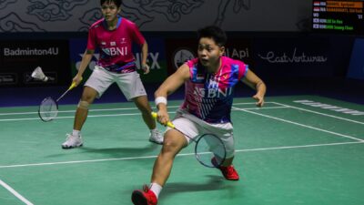 Apriyani/Fadia Melaju ke Final Kejuaraan Dunia Bulu Tangkis 2023