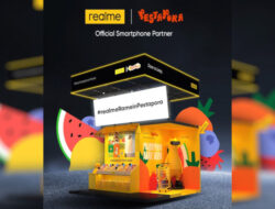 Realme Hadirkan Future-tech Fruit Shop di Festival Musik Pestapora 2023