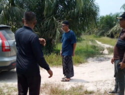 Miris, Tahanan Korupsi Diantar Kapolsek  Keluar Sel untuk Tengok Kebun Sawit di Riau