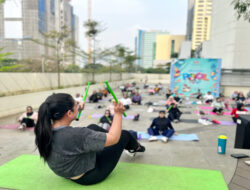 Membuka Kelas Pound Fit Gratis, Swiss-Belresidences Rasuna Epicentrum Mendukung Pola Hidup Sehat
