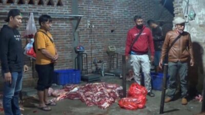Polisi Sita 380 Kg Daging Sapi Gelonggongan di Magetan, Pemilik Terancam 15 Tahun Penjara