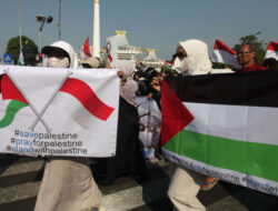 Jelang Aksi Bela Palestina di Monas Besok, Aparat Kepolisian Siapkan Keamanan