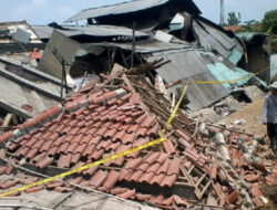 Akibat Gempa, Satu Rumah di Sukabumi Rusak Parah