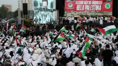 Aksi Dukung Palestina dari Jakarta Menjalar ke Penjuru Dunia