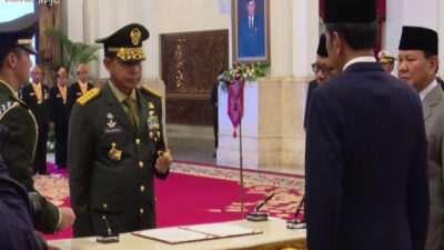 Agus Subiyanto Resmi Dilantik Jadi Panglima TNI