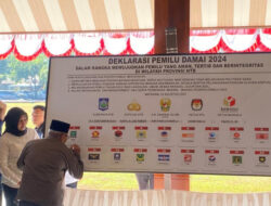 KPU Siang Ini akan Gelar Deklarasi Pemilu Damai