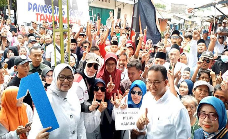 Anies Baswedan Kampanye Di Kampung Tanah Merah - Jagatbisnis.com