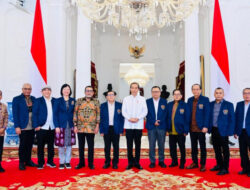 Pertemuan dengan Presiden Jokowi, Ketum PWI Pusat Sampaikan Program Peningkatan Wawasan Kebangsaan Wartawan