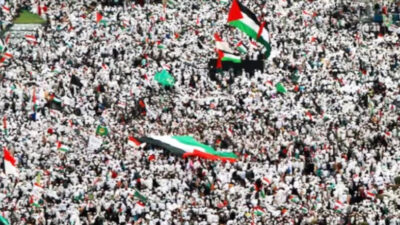 Dukungan Meluas, Warga Eropa Bersatu Bela Palestina