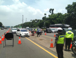 Polisi Terapkan Contraflow di Tol Japek KM 45-65 Arah Cikampek