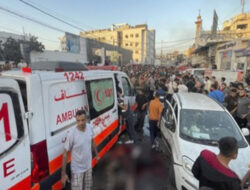 Biadab! Dua Ambulans di Jalur Gaza Ditembaki Tentara Israel
