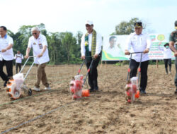 Serukan Penggunaan Mekanisasi untuk Tanam Jagung, Mentan Amran Yakini Indonesia Bisa Jadi Negara Super Power