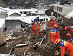 Tanah Longsor di Yunnan China, 47 Orang Tertimbun
