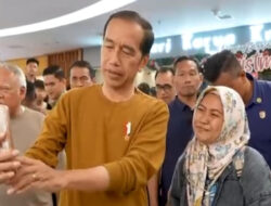 Mentan Amran Dampingi Presiden Jokowi Kunjungi Pusat Perbelanjaan di Banyumas