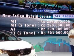 All New Ertiga Hybrid Cruise Menambah Varian Keluarga Suzuki Ertiga