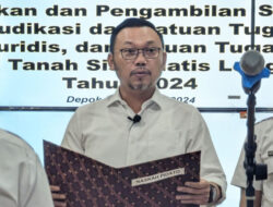 Satgas PTSL Kota Depok Resmi Dilantik, Indra Gunawan: Jangan Biarkan Godaan Mengubur Integritas Kita