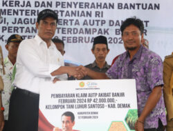 Salurkan Bantuan Secara Cepat, Masyarakat Demak Sampaikan Terimakasih Kepada Mentan Amran