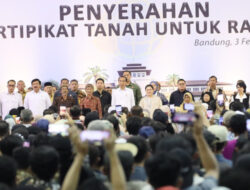 Serahkan 3.000 Sertipikat Tanah di Kabupaten Bandung, Presiden RI Imbau Masyarakat Manfaatkan untuk Hal Produktif
