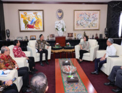 Bicarakan Program Strategis, Menteri ATR/Kepala BPN Bertemu dengan Menteri Keuangan