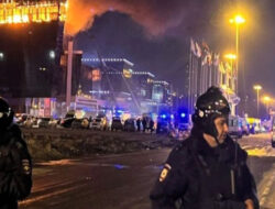 60 Orang Tewas akibat Penembakan Konser Musik di Rusia