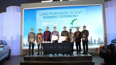 Subang Smartpolitan Sambut BYD, Tenant Terbesar Pertama Manufaktur Kendaraan Listrik