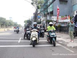 Wahana Makmur Sejati Ajak Media City Touring Pakai Honda Stylo ke Tempat Bersejarah