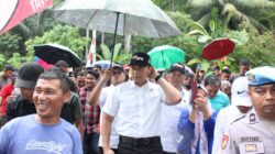 Cek Langsung Tanah Relokasi Korban Erupsi Gunung Ruang, Menteri AHY Pastikan Sudah Clean and Clear