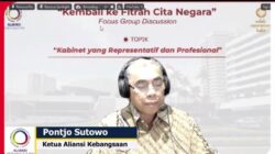 Pontjo Sutowo: Pemerintahan yang Baru Harus Mampu Melaksanakan Kewajiban Konstitusional