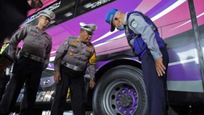 Jelang Libur Panjang Waisak, Kemenhub Awasi Kelaikan Bus Pariwisata