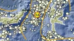 Gempa Dangkal Getarkan Wilayah Ternate di Maluku Utara