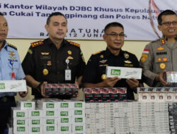 Bea Cukai Tanjungpinang Bakar Rokok Tanpa Pita Cukai Senilai Rp392 Juta