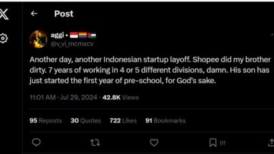 Gosip PHK Massal Menerpa Shopee di Media Sosial