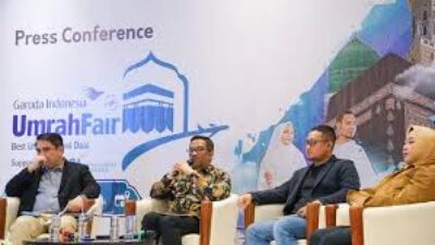 Garuda Indonesia Targetkan 21.000 Penumpang di Garuda Indonesia Umrah Travel Fair 2024