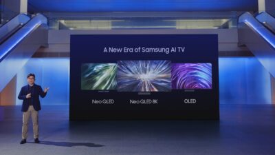 Samsung Electronics Co., Ltd. memperlihatkan jajaran TV dan Sound Device 2024 pada Unbox & Discover dengan menghadirkan Samsung Neo QLED 8K, Neo QLED 4K, OLED, dan Sound Device terbaru.